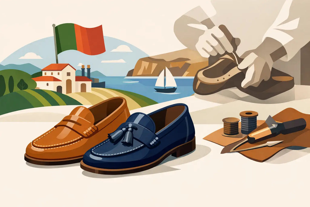 Made in Portugal loafers: o que distingue