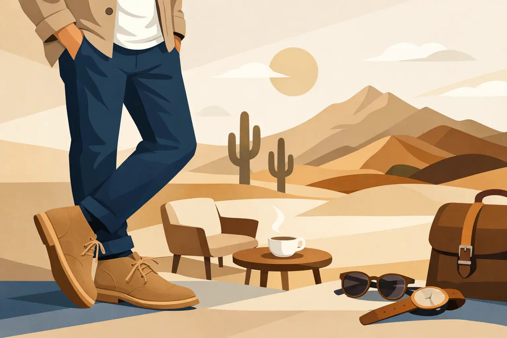 Men's Desert Boots Casual Wear Done Right