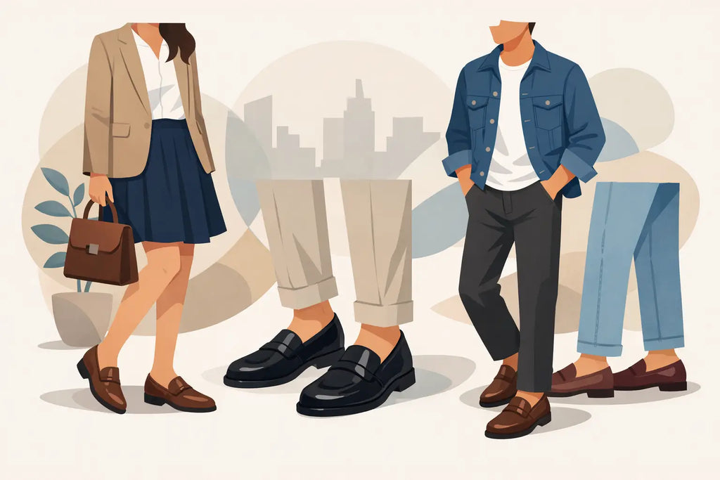 12 exemplos de looks com penny loafers