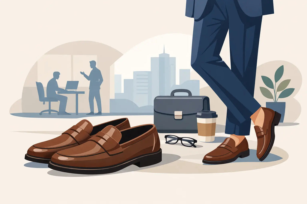 Os loafers são business casual?