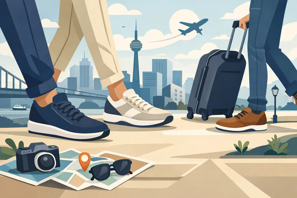 Melhores sapatos para viagens urbanas