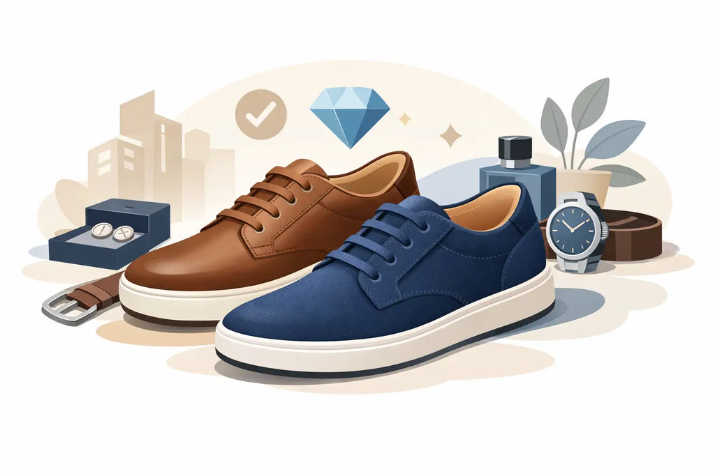 Sapatos casuais premium: o que distingue um par