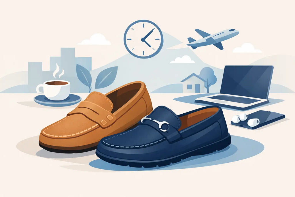 Mocassins confortáveis para uso diário